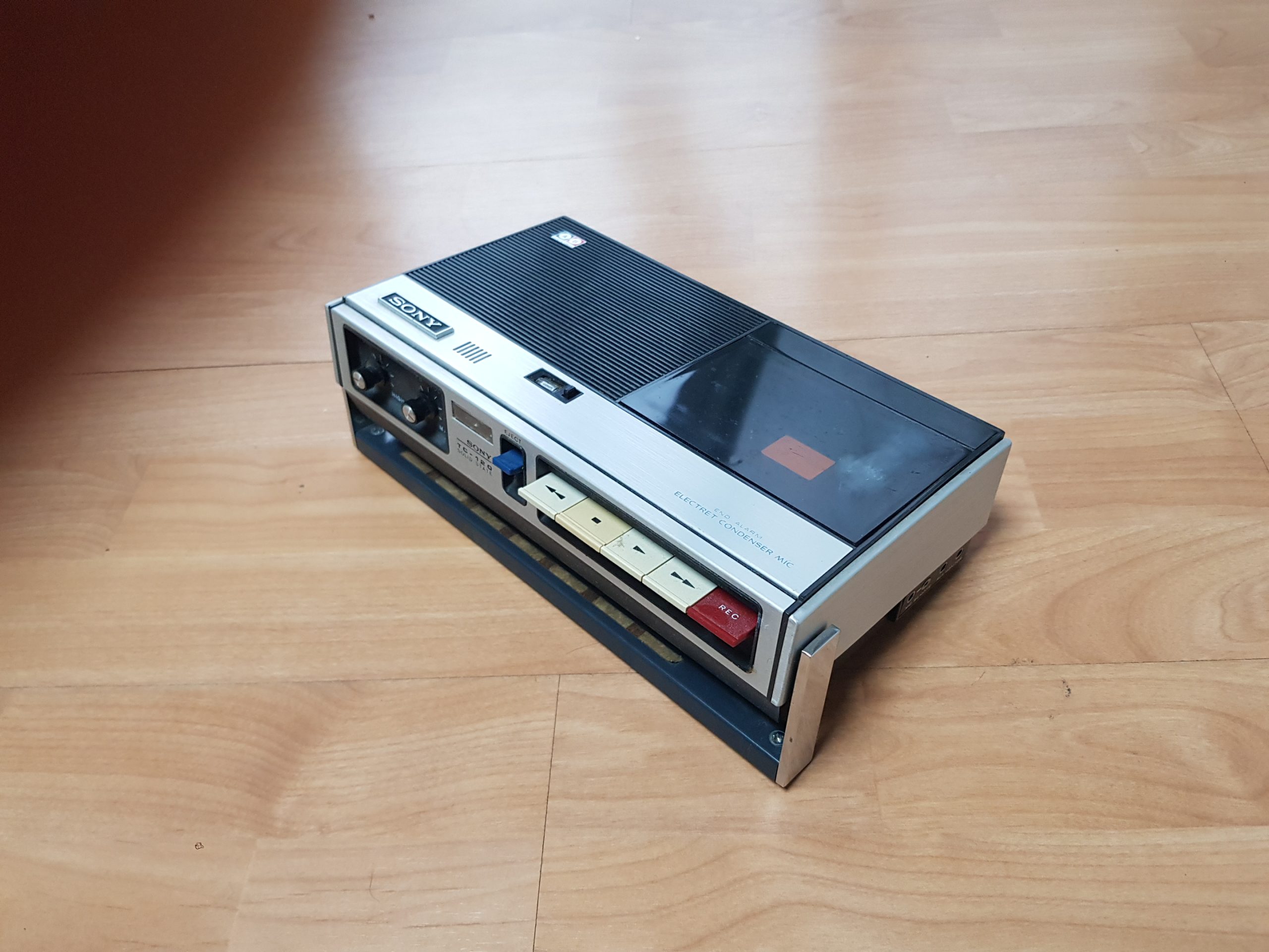 1972년 소니 TC-120 카세트 레코더 (실작동/순정 부속 풀세트)